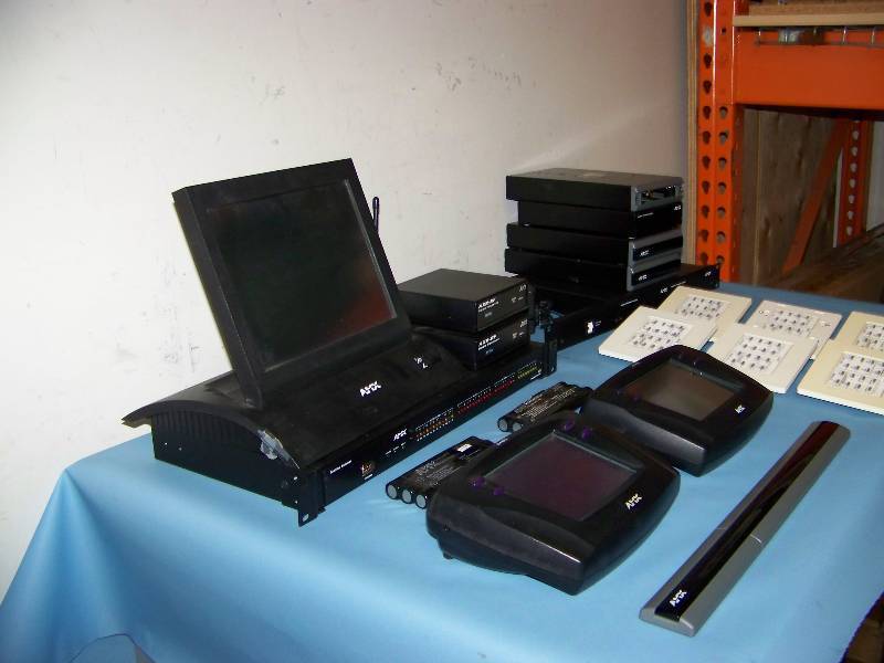 lot 86 image: AMX  Panja, Touch Panels, Receivers, Netlinx Power Supplies and Controls  Switches