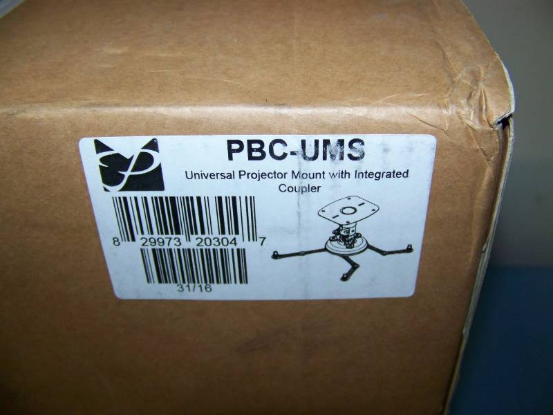 lot 111 image: (2) Premier Mounts, Universal Projector Mounts in Original Boxes