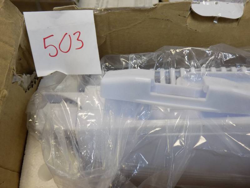 lot 503 image: Optimus Electrically Reversible Twin Window Fan