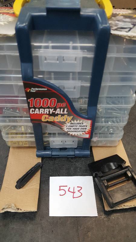 lot 543 image: Performance Tool 1000-pc. Hardware Caddy