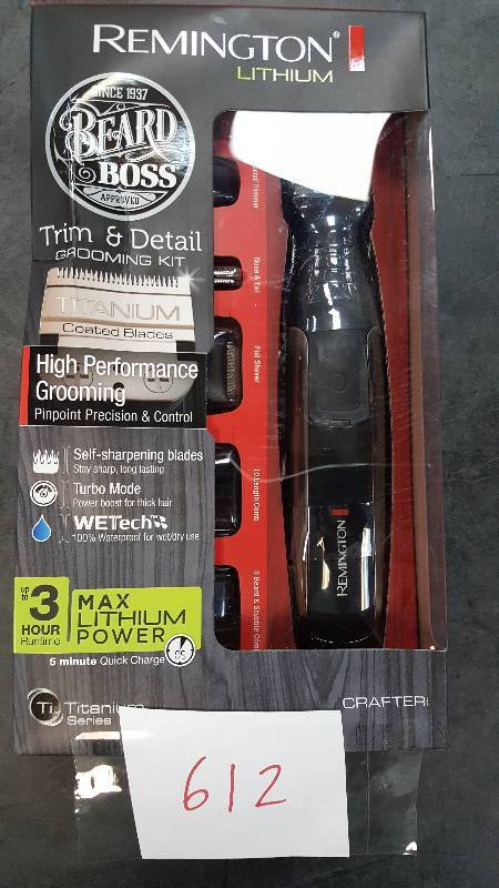 lot 612 image: Remington Beard Boss Groom and Detail Kit