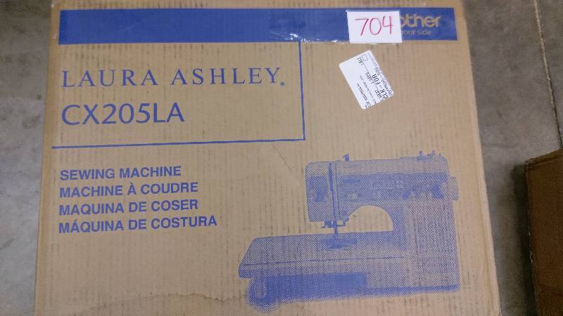 lot 704 image: Brother Laura Ashley Computerized Sewing and Quilting Machine