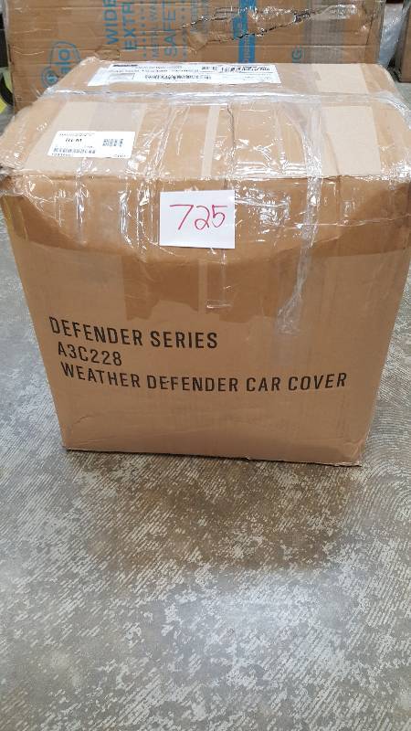 lot 725 image: Duck Covers Weather Defender Car Cover - Sedans up to 19 Ft.