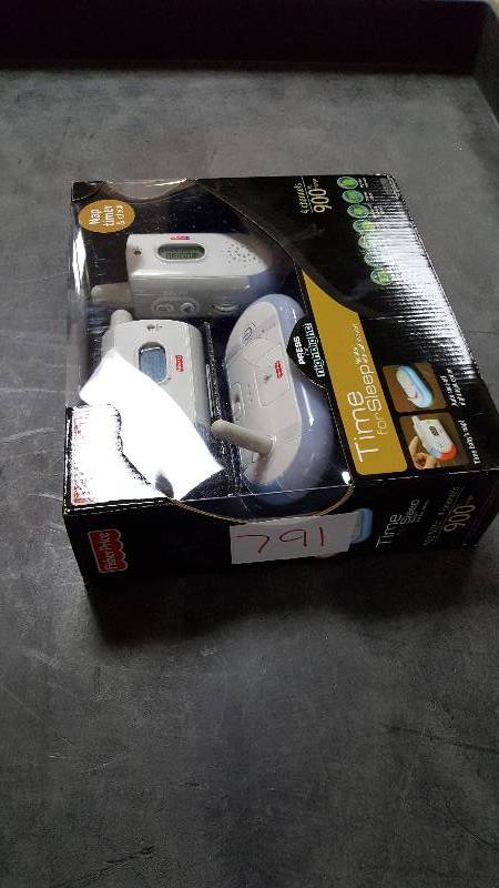 lot 791 image: Fisher-Price Time for Sleep Audio Baby Monitor