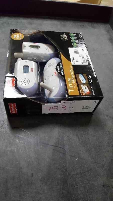 lot 793 image: Fisher-Price Time for Sleep Audio Baby Monitor