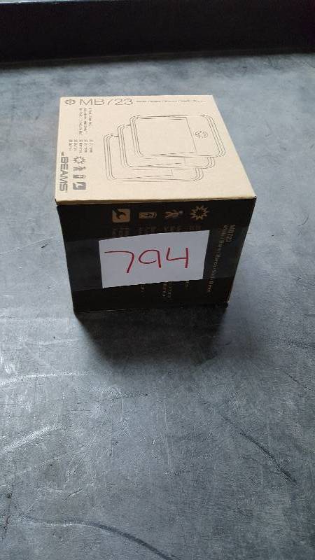 lot 794 image: Mr Beams Motion Sensor Stick Anywhere Night Lights Set of 3 White