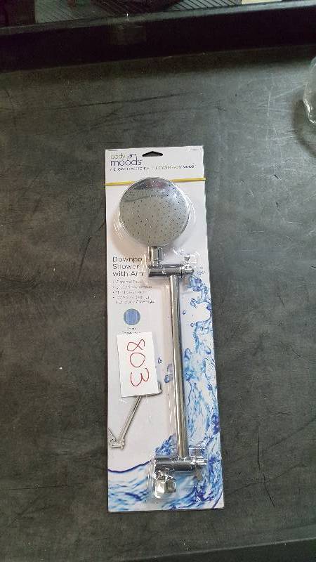 lot 803 image: Waxman Adjustable Showerhead - Chrome