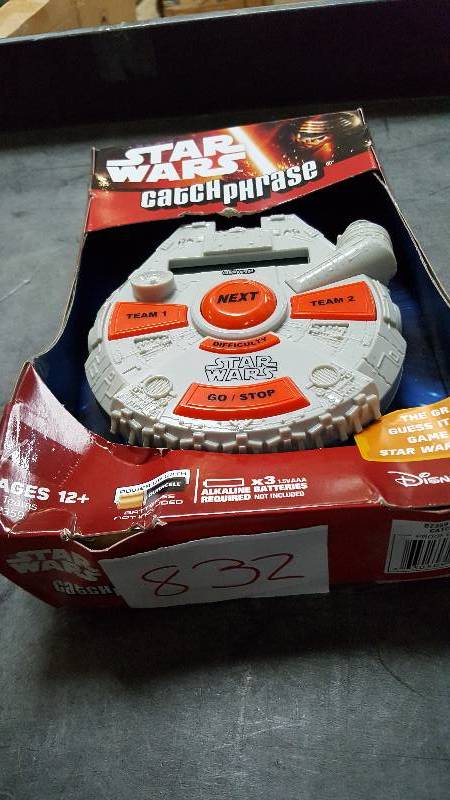 lot 832 image: Star Wars Catch Phrase