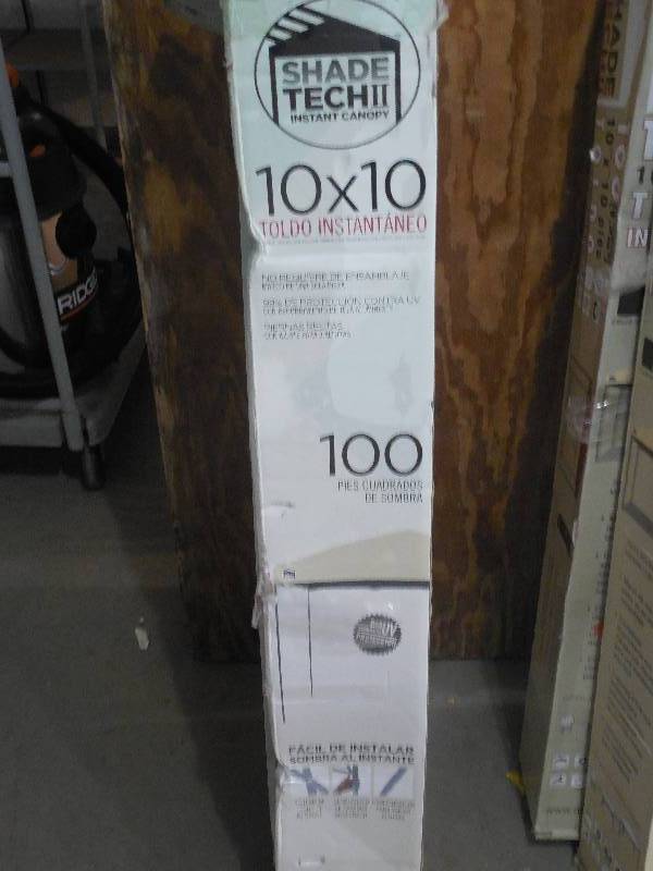 Shade Tech ST100 10 ft. x 10 ft. Instant Patio Canopy in Khaki