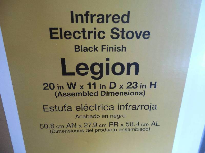 Hampton Bay Legion 1,000 sq. ft. Panoramic Infrared Electric Stove
