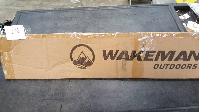 lot 616 image: Wakeman Strike Series Spinning Rod and Reel Combo - Blackout