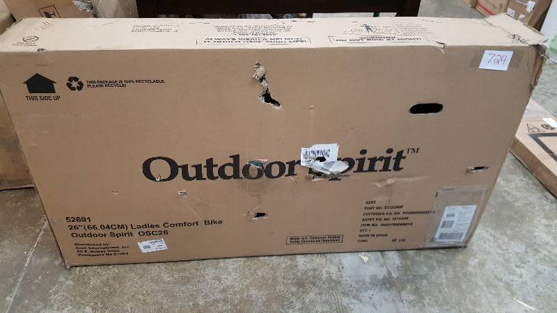 lot 724 image: Outdoor Spirit Mens 26 7-Speed Comfort Bike