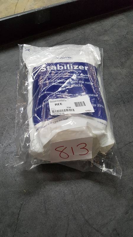 lot 813 image: Blue Wave 4-lb. Swimming Pool Stabilizer