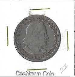1893  Worlds Columbian Exposition Half Dollar