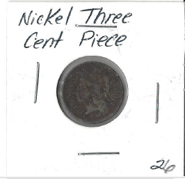 Nickel Three Cent Piece