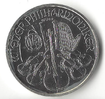 2016 1.50 Euro Silver Austrian Philharmonic 1 oz Brilliant Uncirculated