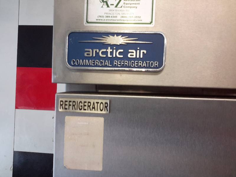 Arctic Air Commercial Refrigerator.. Works well