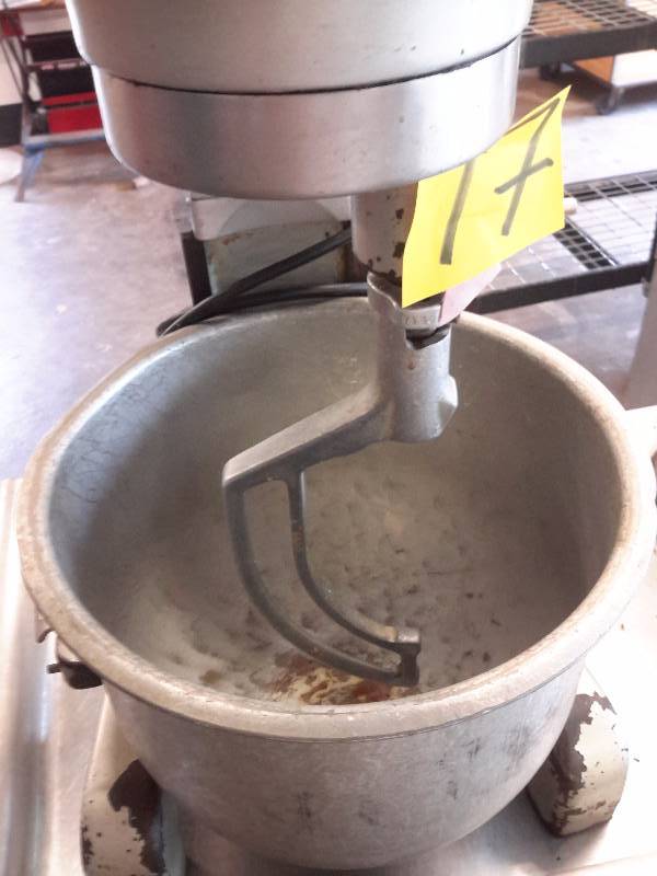 Hobart Model A-200 Mixer with Galvanize Bowl and Hook
