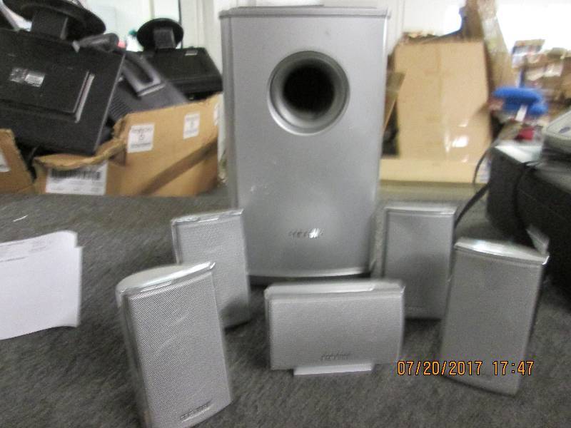 lot 209 image: samsung surrond sound speakers mode...