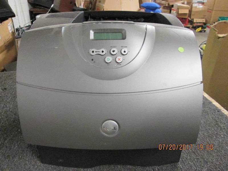 lot 222 image: lot of 4 dell m5200 laser printers ...