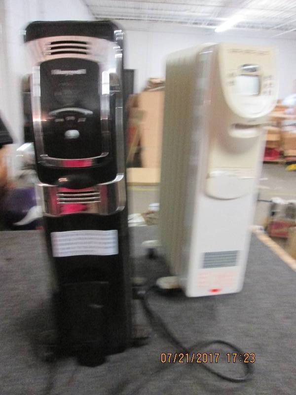 lot 235 image: 2 honey well oil heaters missing 1 ...