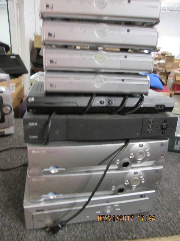 lot 237 image: 9 direct t.v. boxes...