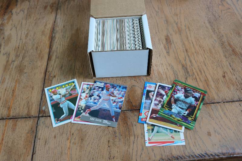 lot 104 image: 200 Eric David cards...