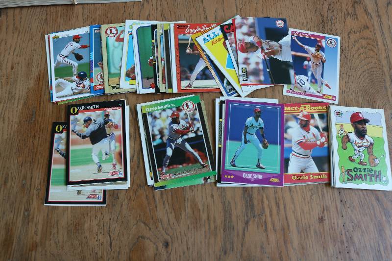 lot 108 image: 75 Ozzie smith cards...
