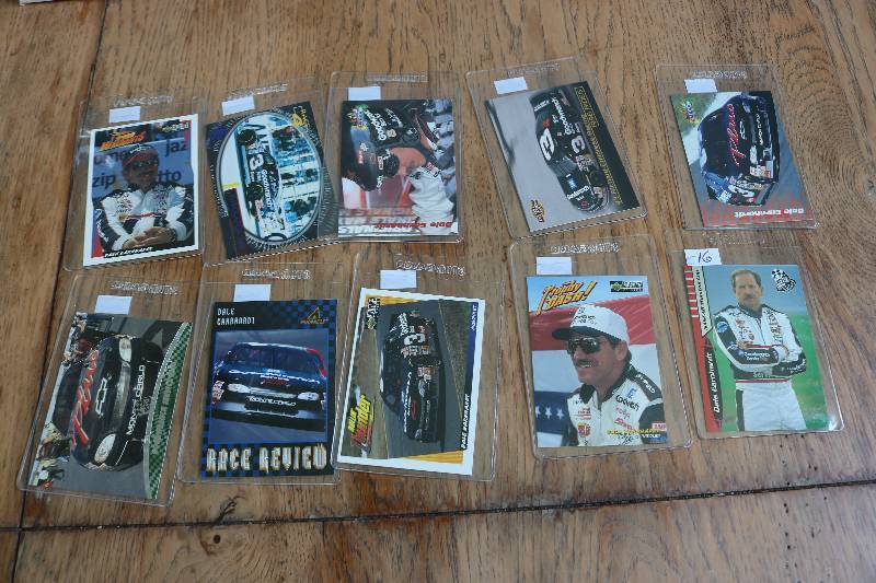 lot 116 image: 10 Dale Earnheart cards...