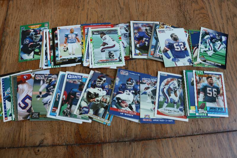 lot 117 image: 75 Lawrence Taylor cards...