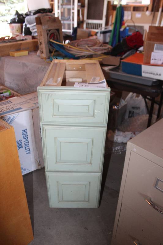 lot 35 image: Medallion Cabinetry 3-Drawer Under-counter Cabinets