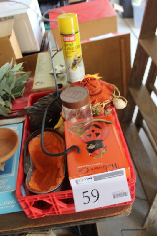 lot 59 image: Halloween Decorations, Mask