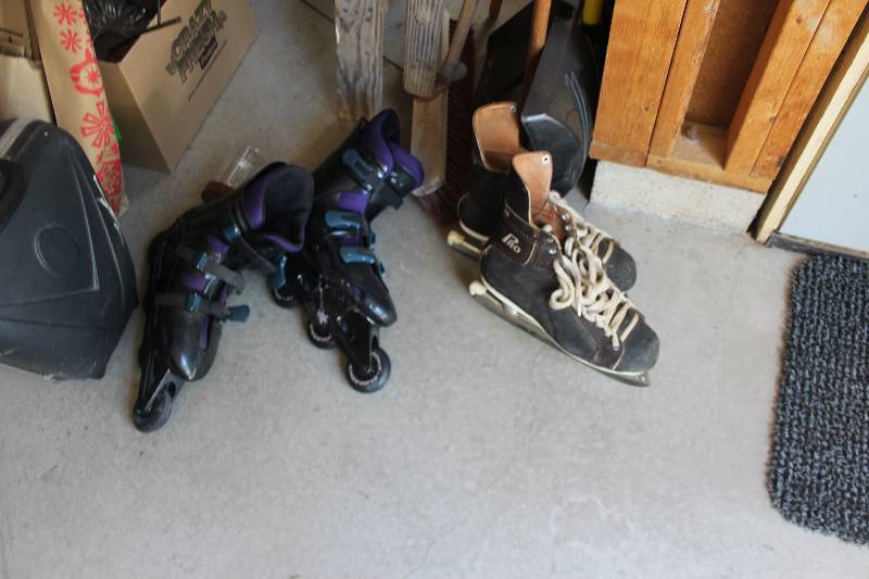 lot 58 image: Inline, Ice Skates