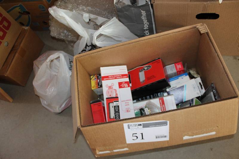 lot 51 image: Electrical Supplies - Outlets, And More