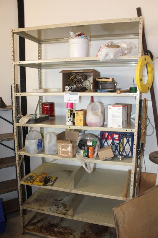 lot 123 image: 7-Shelf Storage Rack