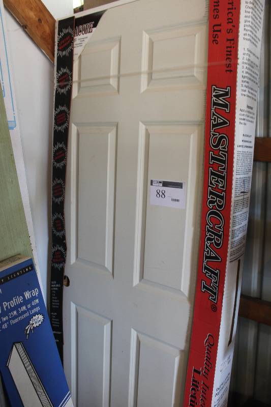 lot 88 image: 6-Panel 32in. Duracore Left-hand Door