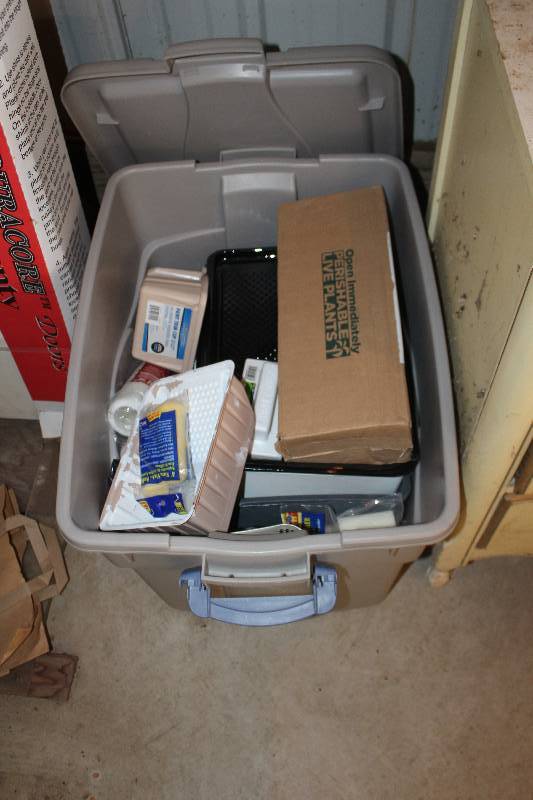 lot 87 image: Painting Supplies Includes Pans, Roller Pads, And More