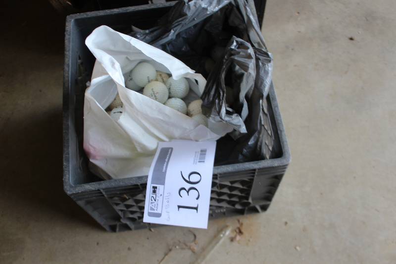 lot 136 image: Golf Balls