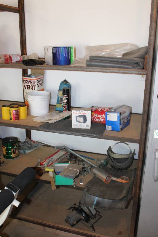 lot 118 image: Hardware, Hand Tools, Parts Organizers, Chemicals, Light Bulbs, And More