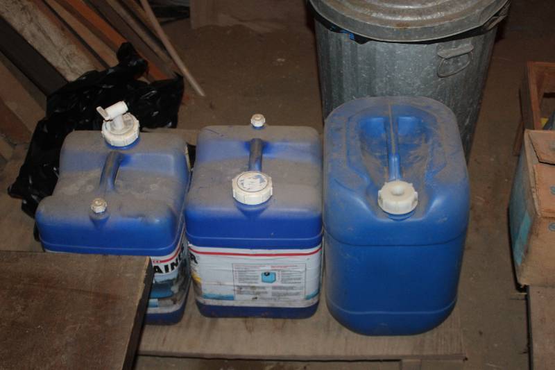 lot 176 image: Lot of (3) Plastic Water Containers