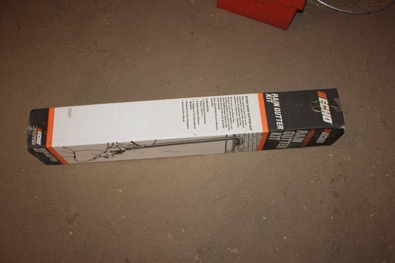 lot 238 image: Echo Home Rain Gutter Kit In Box