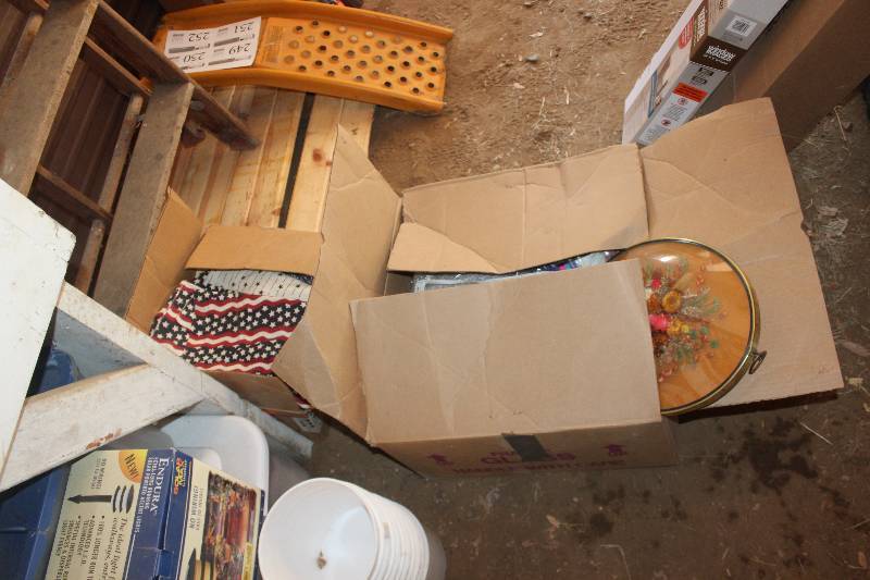 lot 246 image: Lot of (2) Boxes of Craft Supplies