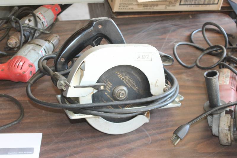lot 280 image: AEG Professional 7.25in. Circular Saw