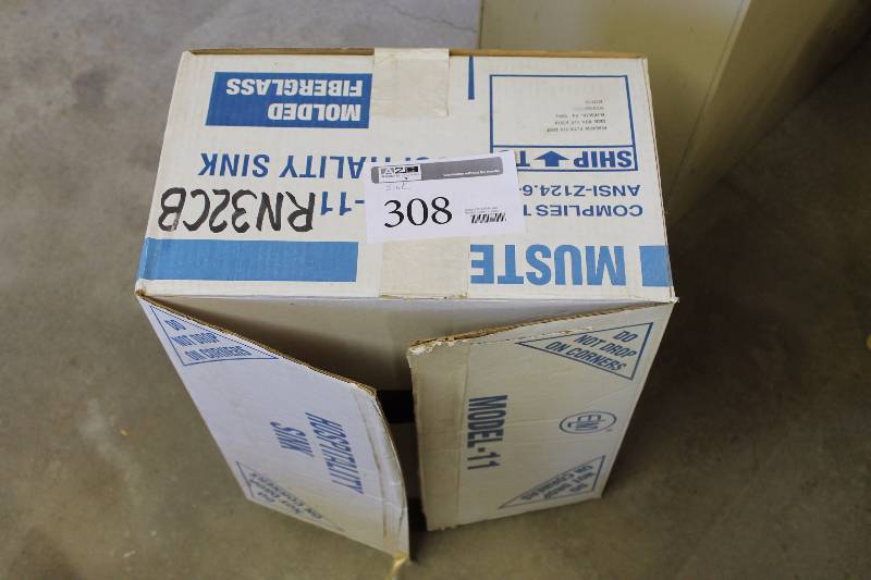 lot 308 image: Fiberglass Hospitality Sink