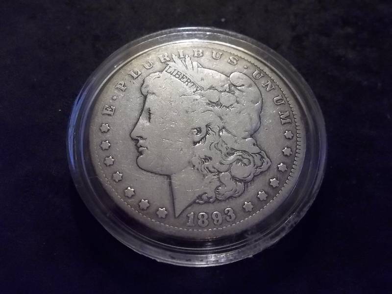 1893 CC  Morgan Silver Dollar ( High Value- VF $550.00 Wholesale Grey Sheets) Bring Money