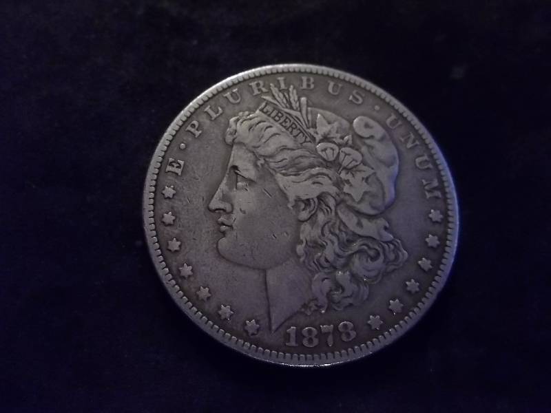 1878  Morgan Silver Dollar Reverse 78
