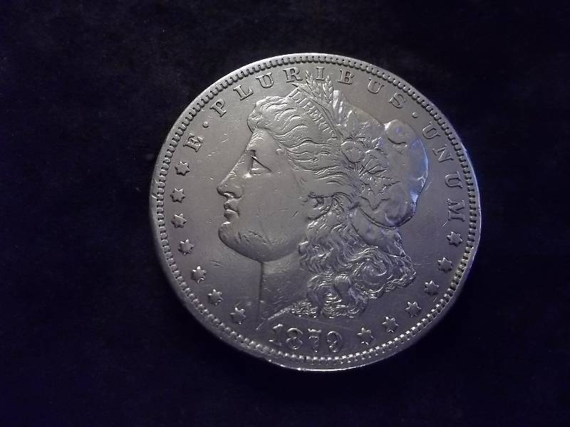 1879 S Reverse 78 Morgan Silver Dollar Better Grade (Has A Few Rim Nicks Still In Great Condition)