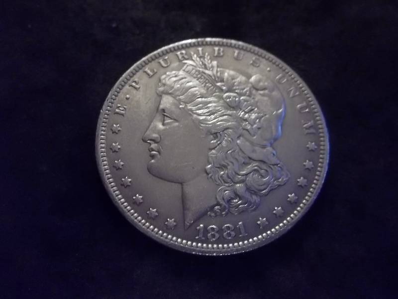 1881 O Morgan Silver Dollar Very High Grade MS (In MS60 $70.00)