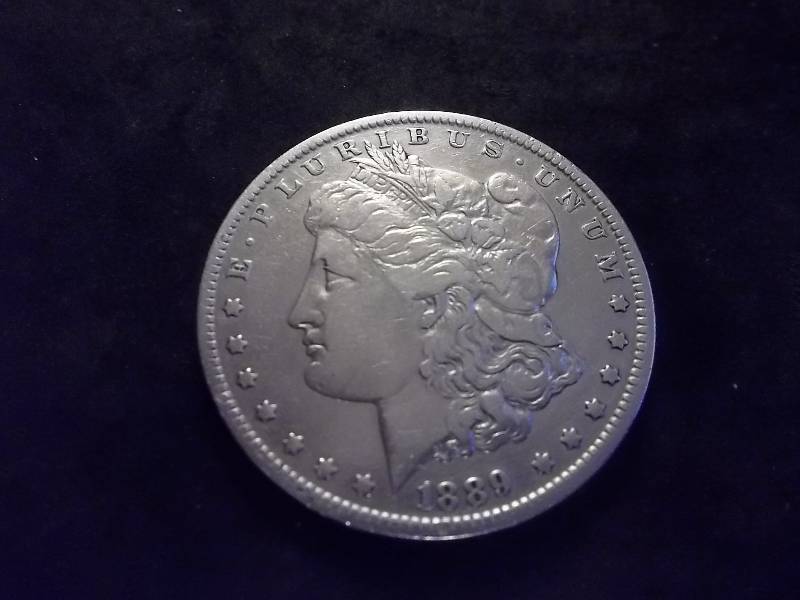 1889 O Morgan Silver Dollar