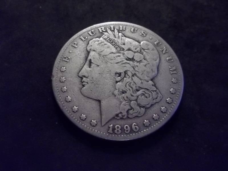 1896 S  Morgan Silver Dollar Better Date